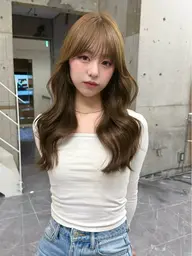 ケアカラー/柔らかい透明感たっぷりカラー🎗️