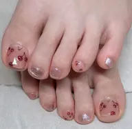 フットネイル4本アート✨