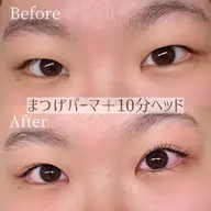 ※4月11日までこの料金※⭐︎似合わせまつげパーマ+お顔のリフトアップと首肩こりまで楽になる60分ヘッド👀