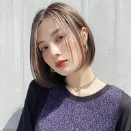 ブリーチ毛対応酸性ストレート｜やさしく艶仕上げ✨