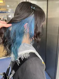 👑裾orインナーカラーのみ（ブリーチ込み）👑ロング料金無し