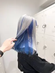 🕊️一日2名様限定🕊〖デザインカラー〗ケア込みトリプルカラー+髪質改善Tr+炭酸泉Spa