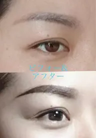 眉デザイン、カット