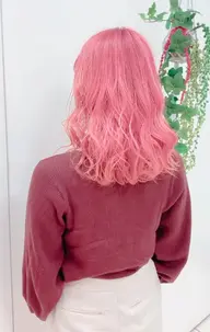 💛最高のハイトーンカラー🧡Wブリーチ+ピンクカラー💜