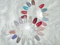 フットネイル 【フラッシュネイル】カラー変更可能 【ケアオフ込】