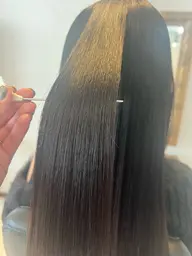 ポイント縮毛矯正+似合わせカット