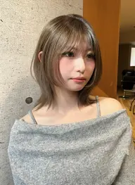 【カットモデル】レディース限定🎀レイヤー/ボブ/切りっぱなし🫧