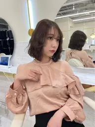 カット+ブリーチなしダブルカラー+TOKIO treatment(4STEP)🌿