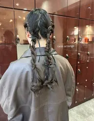 お呼ばれヘアセット🎀