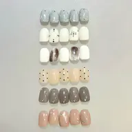 【ジェルオフなし】オフィスやシンプル好きの方へ🫧定額シンプルコース¥7,040