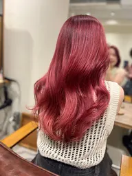 【リピーター様限定】❣️カット+リタッチブリーチ+カラー❣️