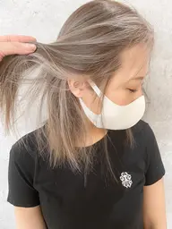 インナーカラー(ブリーチ込み)&3ステップハホニコトリートメント