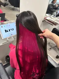 ☾·̩͙⋆ 【🌙ご新規様限定🌙】インナーカラーorグラデーションカラー+1stepTR