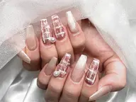 【オフ込】ハンド💅✨🟪チップ長さ出し10本付🟪持ち込み90分アートコース💖