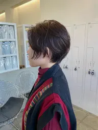 ⚪︎人気メニュー【艶感、ダメージ軽減】イルミナカラー+カット /ミディアム+¥550、ロング+¥1100