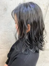 【髪質改善】カット+高濃度水素ケアカラー+髪質改善コアミートリートメント