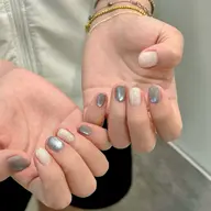 【自爪】【新規限定】★ビー玉マグネット+2-4本♪ラメ／フラッシュ★