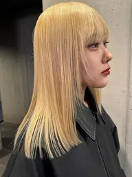 ⭐️抜きっぱなしブロンドのお客様⭐️前回来店から60日以内限定【カット】＋【ケアブリーチリタッチ】+【3stepTR】