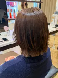 【簡単くびれ🫐】ボブレイヤーカット+ライトトリートメント