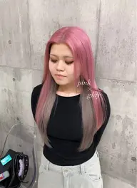 🌸🐰ྀིインナーカラー🐰ྀི🌸【ブリーチ込み】ダブルカラー➕高発色カラー( ー̀֊ー́ )✨✨✨