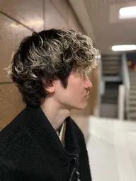 🩵メンズ🩵カット+パーマ