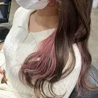 インナーカラー＋全体カラー＋トリートメント