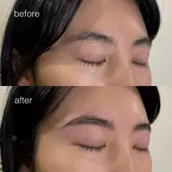 【初回限定クーポン】ナチュラルアイブロウスタイリング（眉ワックス+アイブロウラミネーション）