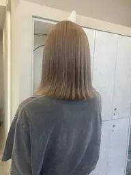 【今月の平日限定】カット+ケアブリーチカラー+TR