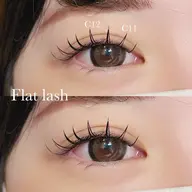 フラットラッシュ80本🤍