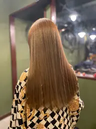 🔶【　理想のカラーがダメージレスで💎　】ブリーチなしダブルカラー