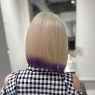 🌟オススメNo.1🩷ブリーチ特殊デザインカラー🩷＋保湿トリートメント(ルーツカラー、プレイング、ヘアタトゥー)