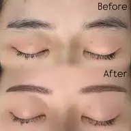 アイブロウスタイリング【ワックス脱毛➕間引き➕メイク仕上げ】