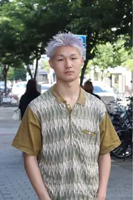 【初ブリーチでも失敗したくない人へ】やりすぎないラフなハイトーン（カット＋ブリーチ＋カラー）