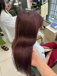 艶カラー+リンケージトリートメント🤍