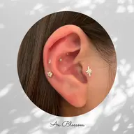 【ダイエット🏃‍♀️】耳ツボジュエリー👂🏻💎両耳10粒 耳マッサージ付き✨️