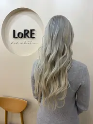 【切れ毛が気になる方へ】🩵ケアブリーチ🩵+オンカラー