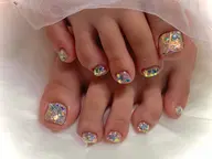 フットネイル定額デザイン