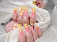 【初回オフ無料】🧡持ち込みデザイン10本まで+チップ長さだし1０本