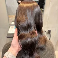 【🫧胸上までの方限定🫧】艶カラー+1step トリートメント