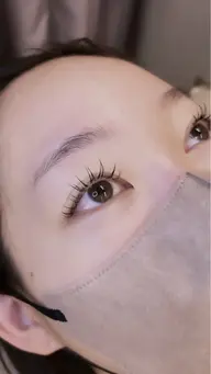 🎀まつげエクステ80本¥4200 フラットラッシュ オフ無料!!