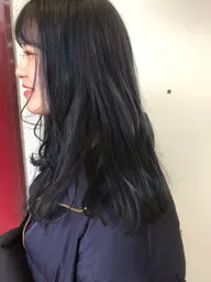 ミニモ初回限定価格🦋ネイビーカラー💙&クイックトリートメント！ブリーチなしで発色バツグン♡