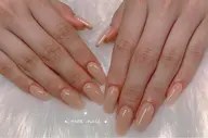 Jr.コース オーロラパウダーネイル💅ジェルオフ+¥550