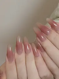 3月、４月限定<チップ長さ出し>➕🌺🌺韓国大人気チークネイル