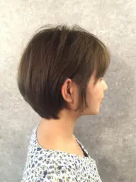 ✨グレイカラー(全体)+スチームトリートメント✨気になる白髪部分と全体カラーで綺麗にします👌✨