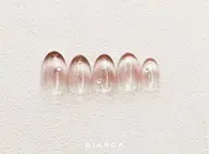 🌟平日当日限定🌟【オフあり】 ハンド💅🏻🩷 マグネットフレンチ（亀戸）パラジェル変更可💎