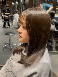 透明感ベージュカラー＋3stepTR🤍（カットなし）