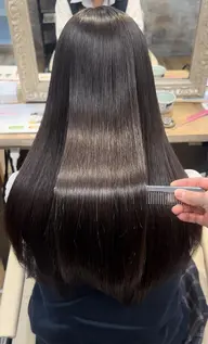 【🪞極上髪質改善🪞】美髪縮毛矯正+メンテナンスカット+内部補修トリートメント