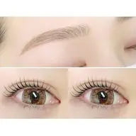 【セット】美眉スタイリング (眉毛)＋まつげパーマ (まつ毛パーマ)【¥6700】