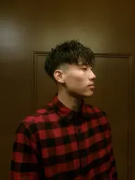 カット+マッシュパーマスタイル【プードル、スペインカールなど、、】