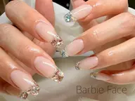 【ハンド】ガラスフレンチネイル